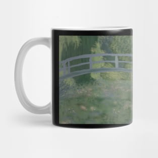 The Water Lily Pond - Monet Drawing Mug